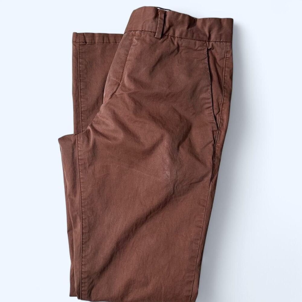 Frank & Oak Becket Skinny Pants - Brown - Size 30x32